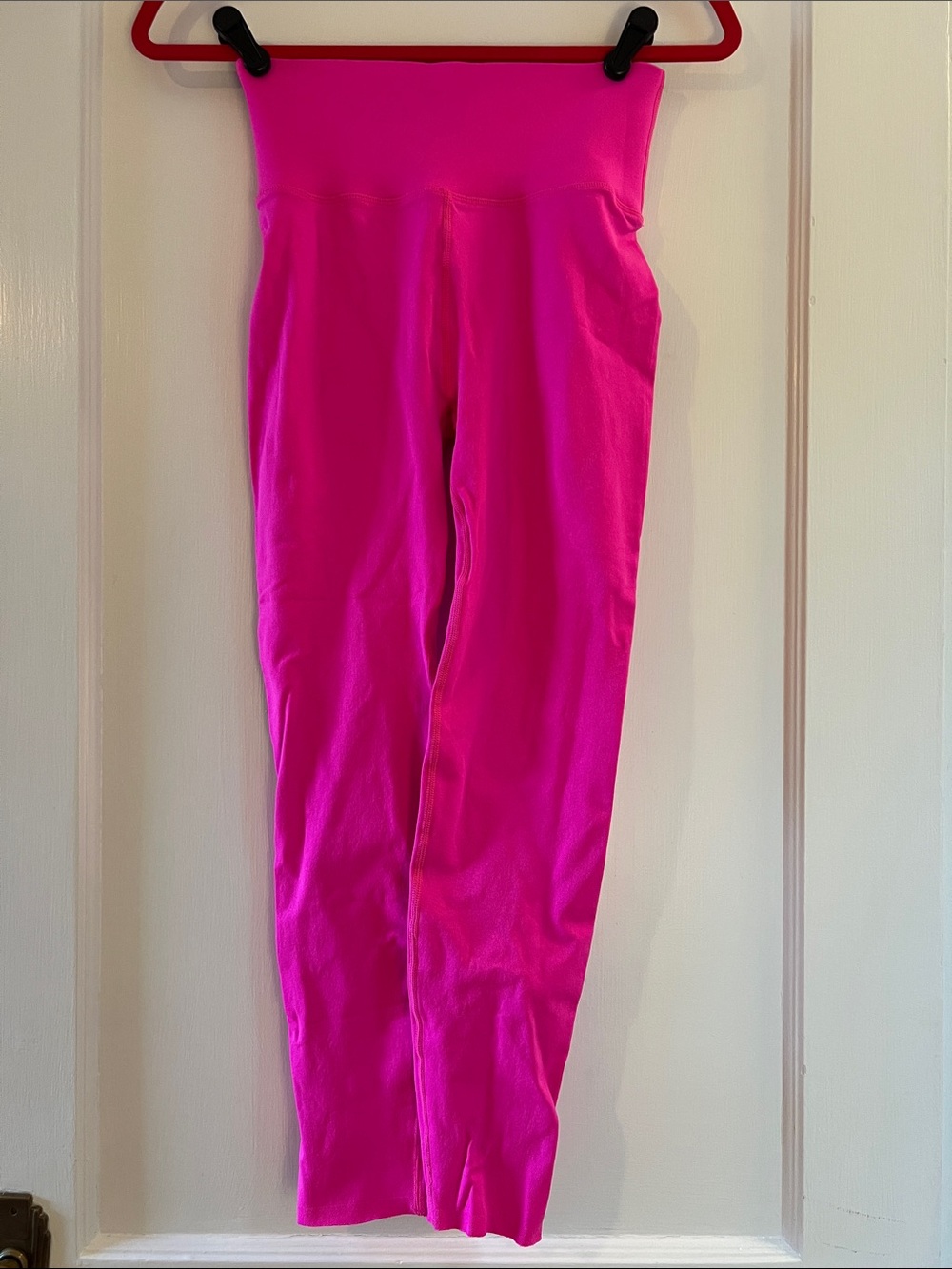 High-Waist Pink Leggings